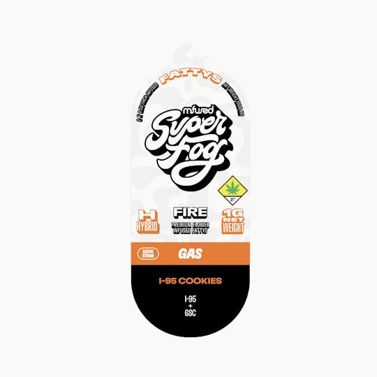 MFused - FIRE Infused Fattys 2pk - I-95 Cookies - 1
