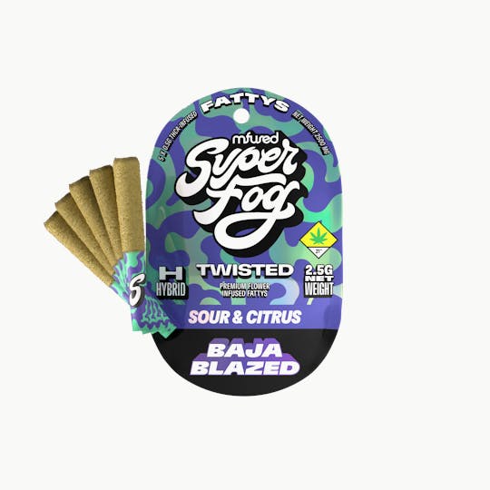 MFused - TWISTED Infused Fattys 5pk - Baja Blazed - 1