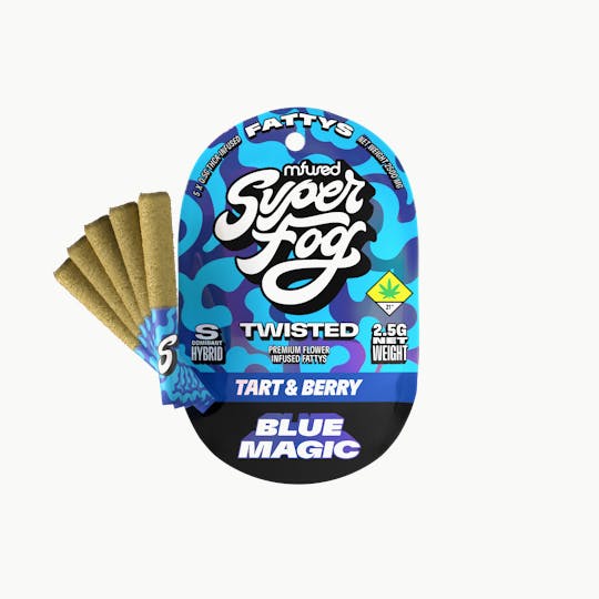 MFused - TWISTED Infused Fattys 5pk - Blue Magic - 1