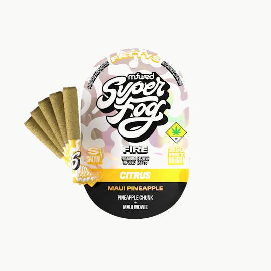 MFused - FIRE Infused Fattys 5pk - Maui Pineapple - 1