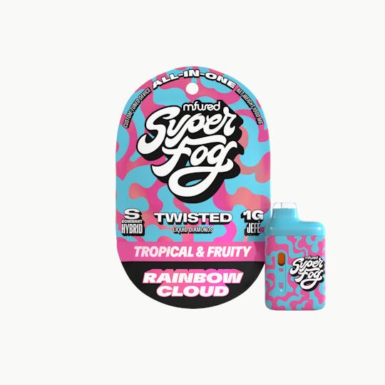 MFused - TWISTED Liquid Diamonds 1g Jefé - Rainbow Cloud - 1
