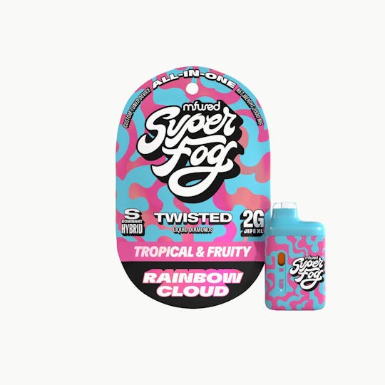 MFused - TWISTED Liquid Diamonds 2g Jefé - Rainbow Cloud - 1