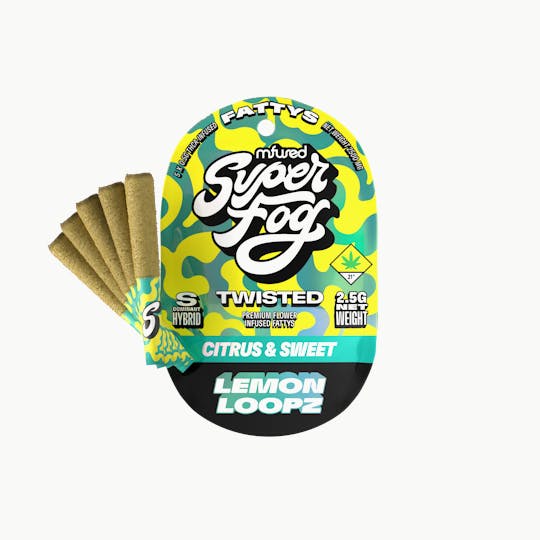 MFused - TWISTED Infused Fattys 5pk - Lemon Loopz - 1