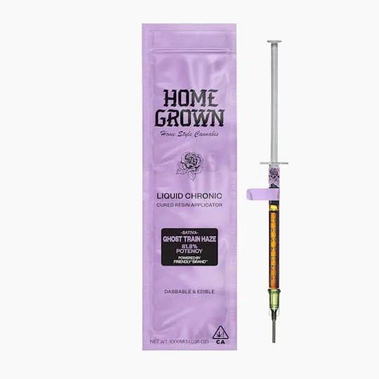 Home Grown - Home Grown | Ghost Train Haze | Cured Resin Applicator | Concentrates | 1g - 1