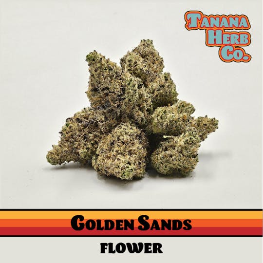 Tanana Herb Co. - Golden Sands - 14g Pre-Packaged Flower - 1
