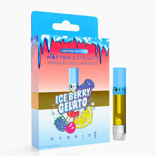 Mitten Extracts - Mitten Extracts | Ice Berry Gelato | Cartridge | 1g - 1