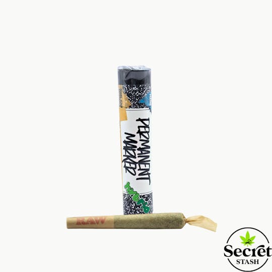 Secret Stash - Secret Stash | Full Bud Pre Roll | Permanent Marker | 0.6g - 1