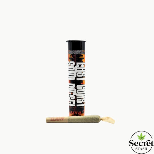 Secret Stash - Secret Stash | Full Bud Pre Roll | East Coast Sour Diesel 0.6g - 1