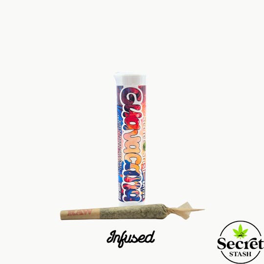 Secret Stash - Concentrate Infused | Full Bud Pre-Roll | Guavacana | Half Gram - 1
