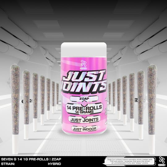 Seven G - ZOAP Hybrid Just Joints - 14pk pre-rolls - 14g by Seven G - 1