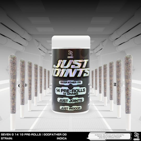Seven G - Godfather OG Indica Just Joints - 14pk pre-rolls - 14g by Seven G - 1