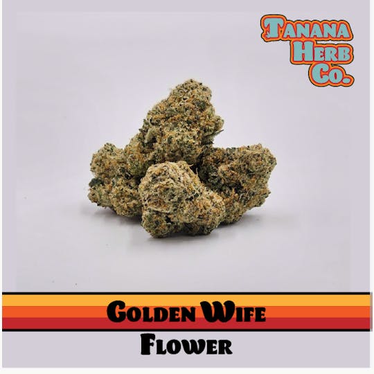 Tanana Herb Co. - Golden Wife - 28g Pre-Packaged Flower - 1