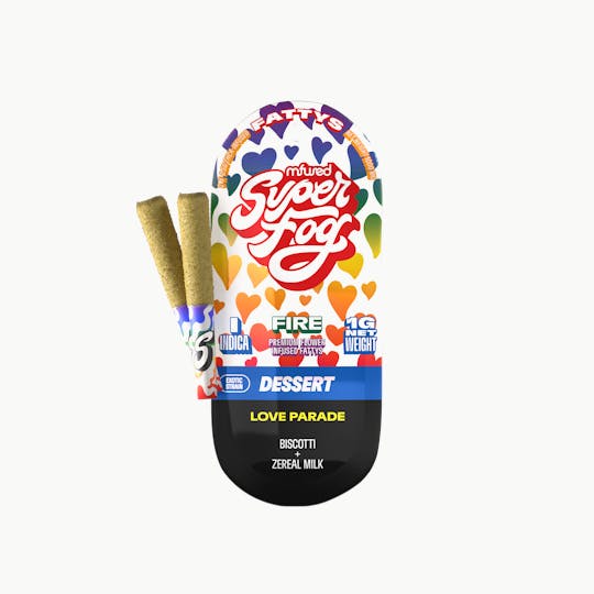 MFused - FIRE Infused Fattys 2pk - Love Parade (Pride Limited Editon) - 1