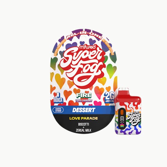 Super Fog - FIRE Liquid Diamonds 2g Jefé - Love Parade (Pride Limited Edition) - 1