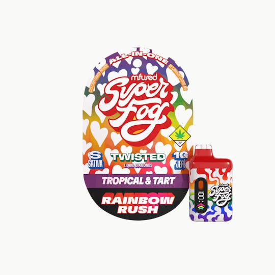 Super Fog - TWISTED Liquid Diamonds 1g Jefé - Rainbow Rush (Pride Limited Edition) - 1