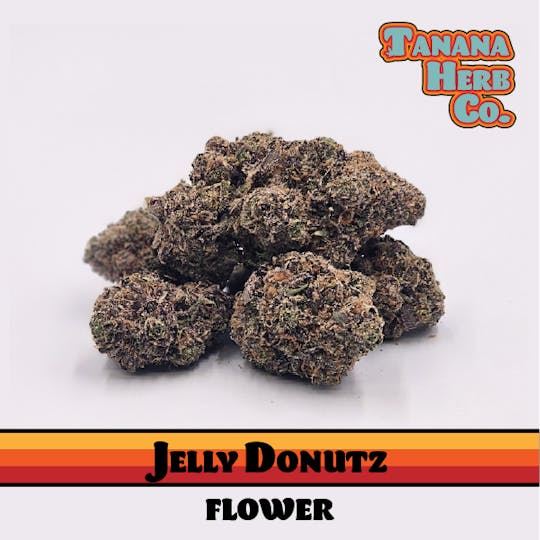 Tanana Herb Co. - Jelly Donutz - 28g Pre-Packaged Flower - 1