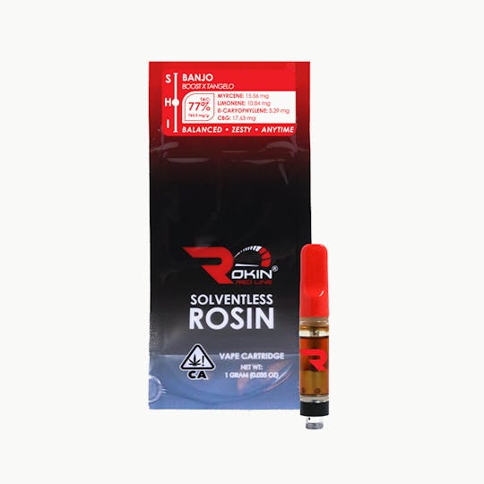 Rokin Cannabis - Rokin - Redline Rosin - Banjo - Cartridge 1.0g - 1