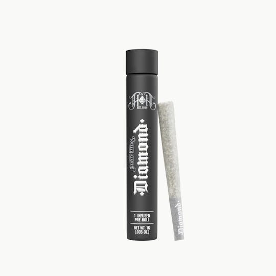 Heavy Hitters - Caramel Cake | Hybrid - Diamond Preroll 1g - 1