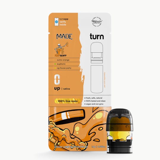 turn - 1.0g POD | Terp Slurp | 100% live resin | up | - 1