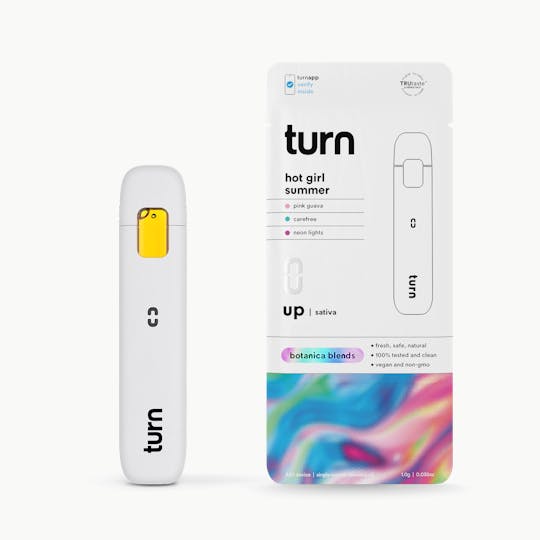 turn - 1.0g AIO | hot girl summer | botanica blends | up | - 1