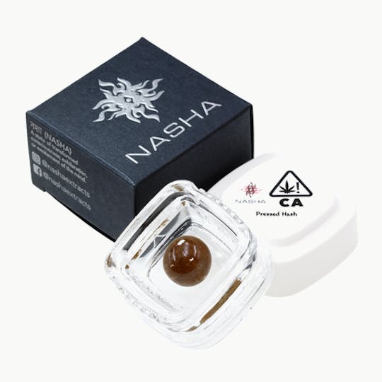 NASHA - GMOoz 1.2g Onyx Pressed Live Hash (Mattole Valley Sungrown) - 1