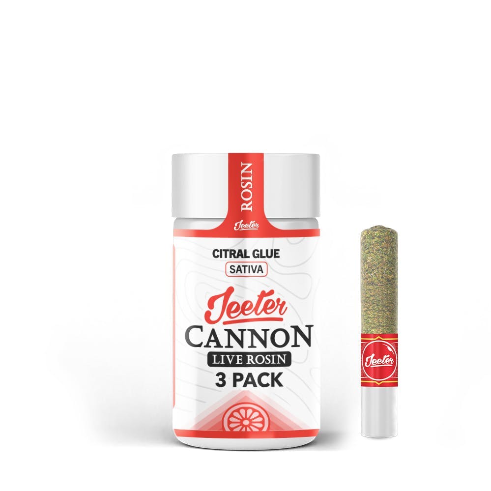 Jeeter - Jeeter | Citral Glue | Live Rosin Cannons | Infused Minis | 0.5g each | 3pk - 1