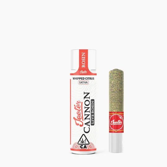 Jeeter - Jeeter | Whipped Citrus | Live Rosin Cannon | Infused Joint | 1.3g - 1