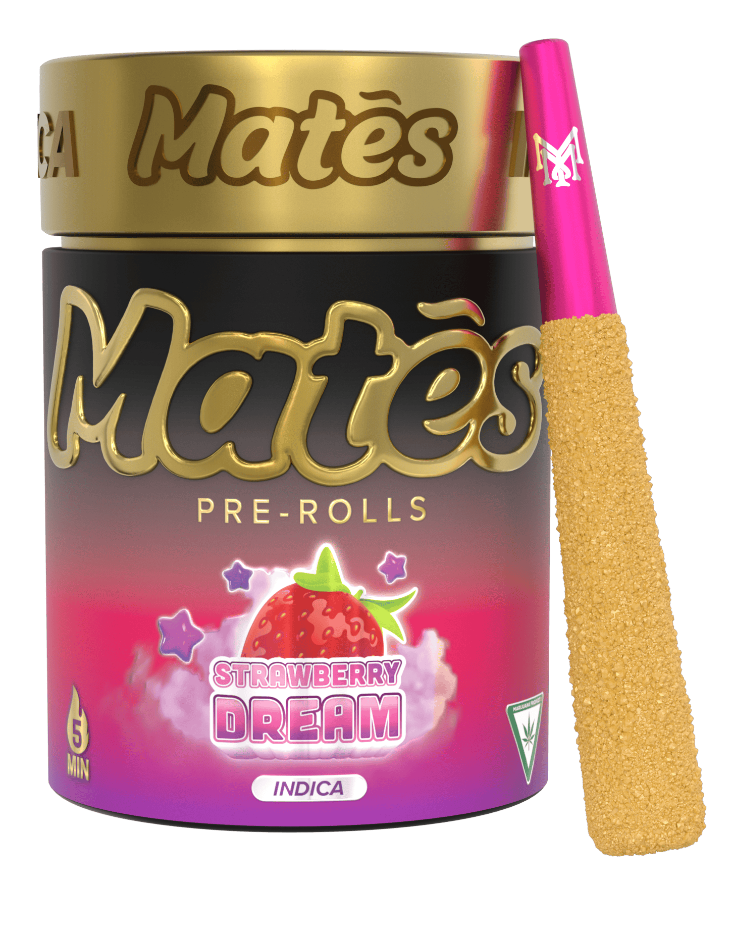 Muha Meds - Muha Meds | Strawberry Dream | Infused Joints | 0.6g each | 5pk - 1