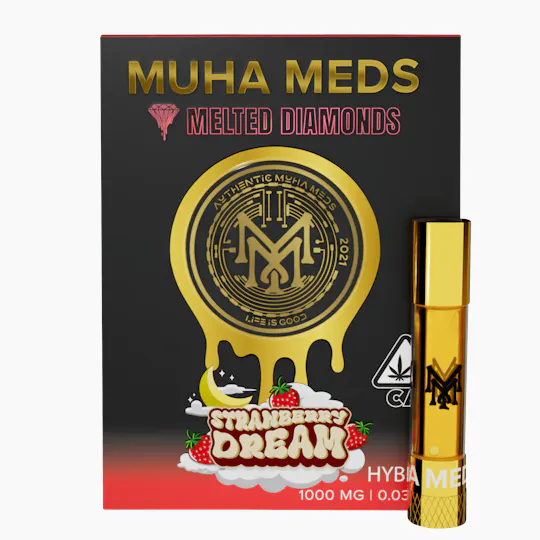 Muha Meds - Muha Meds | Strawberry Dream | Melted Diamonds Cartridge | 1g - 1