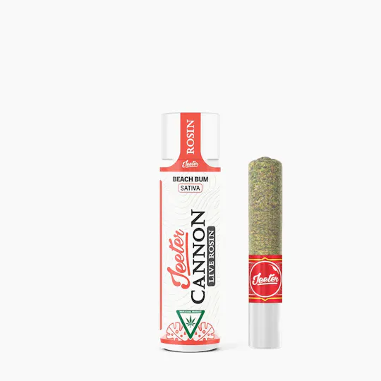 Jeeter - Jeeter | Beach Bum | Live Rosin Cannon | Infused Joint | 1.3g - 1