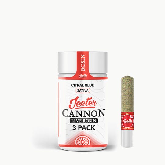 Jeeter - Jeeter Cannon Live Rosin - 3 Pack - Citral Glue - 1