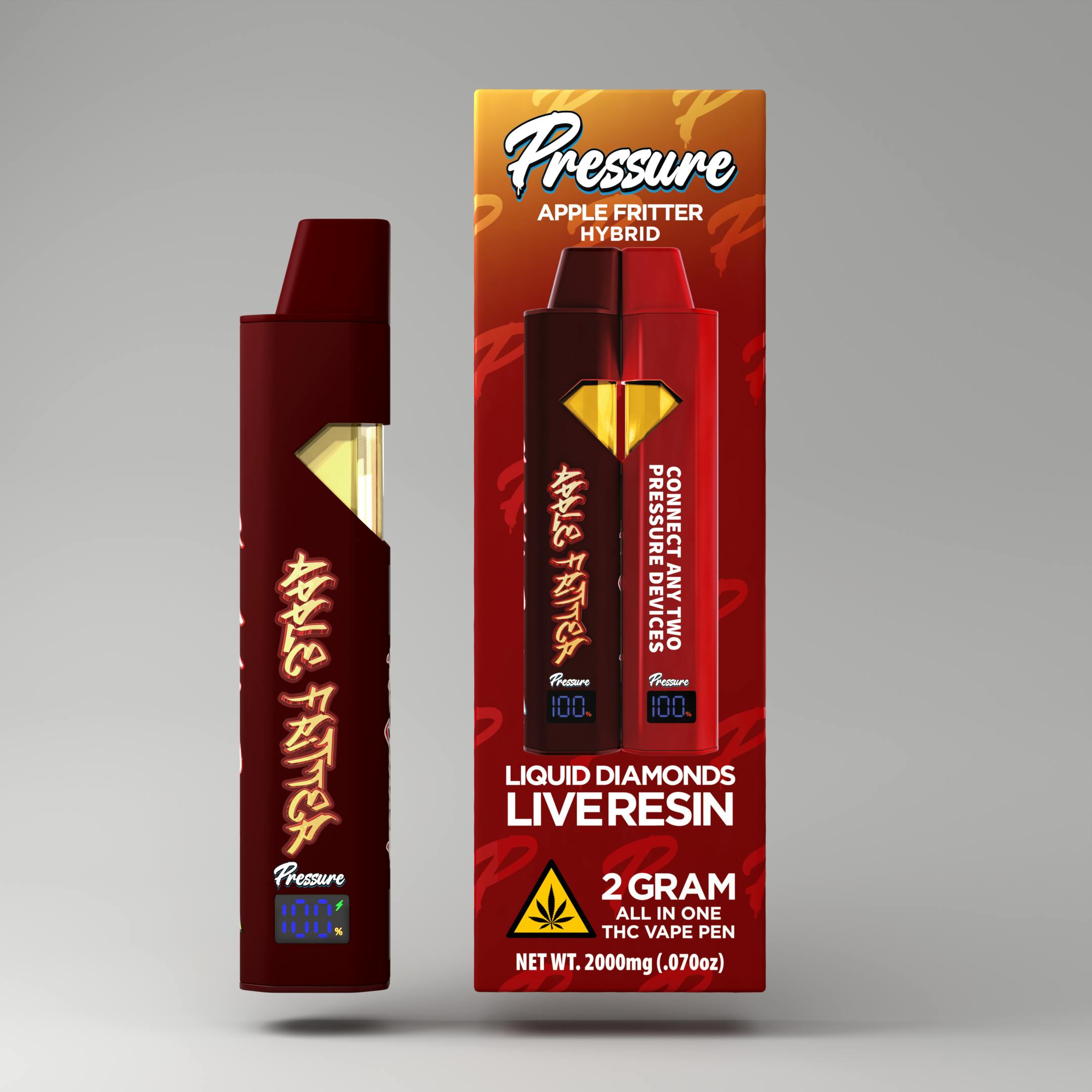 Pressure Extracts - Pressure Extracts | Apple Fritter | All In One | 2G - 1