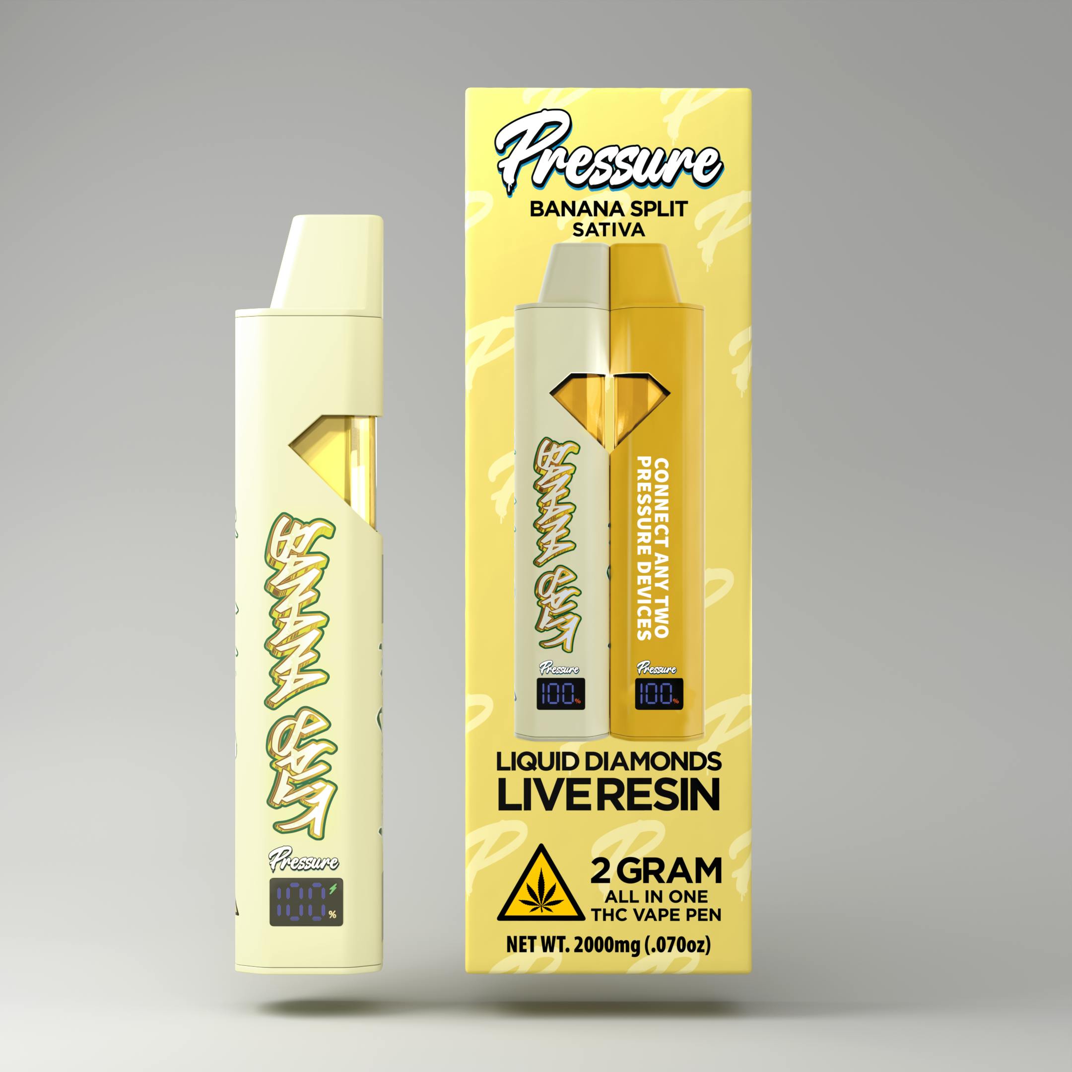 Pressure Extracts - Pressure Extracts | Banana Split | All In One | 2G - 1