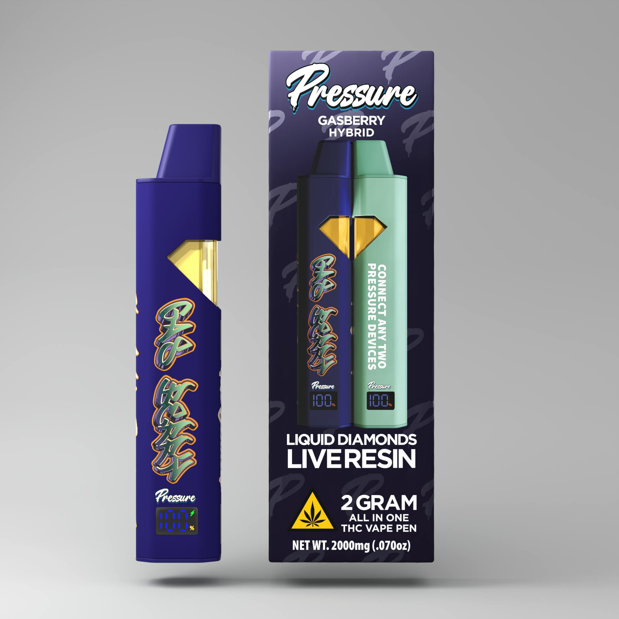 Pressure Extracts - Pressure Extracts | Gasberry | All In One | 2G - 1