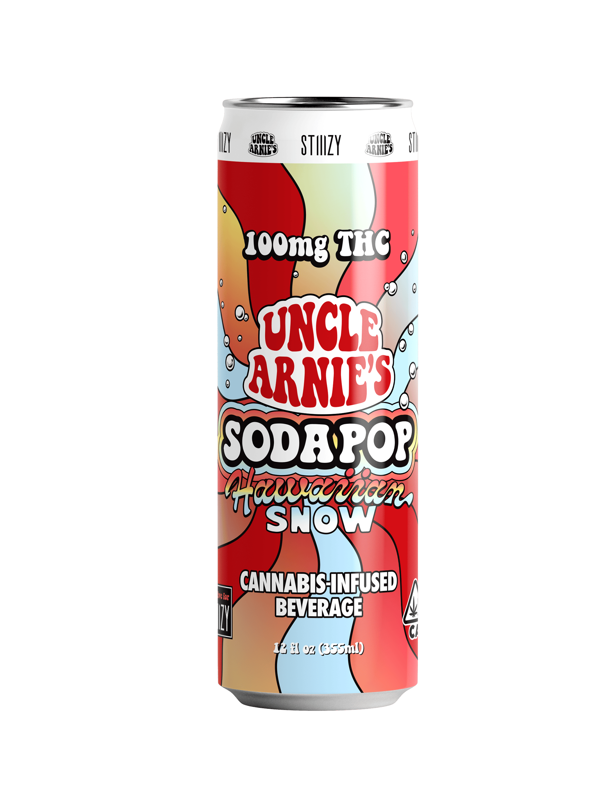 Uncle Arnies - Uncle Arnie's x Stiiizy Exclusive | Hawaiian Soda Pop | 100mg | 12oz - 1