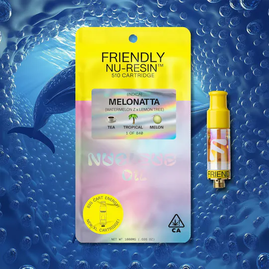 Friendly Brand - Friendly Brand | Melonatta | Cured Nuresin Cartridge | 1g - 1