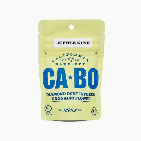 CABO - CABO Diamond Dust Infused 3.5g Flower - Jupiter Kush - Indica - 1