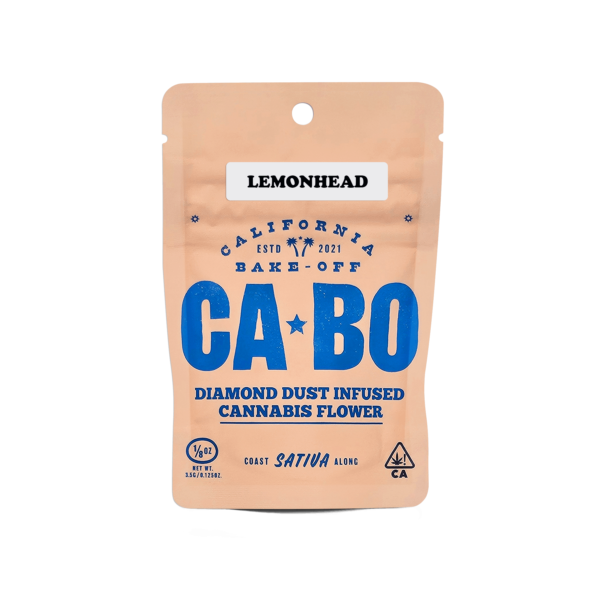 CABO - CABO Diamond Dust Infused 3.5g Flower - Lemonhead - Sativa - 1