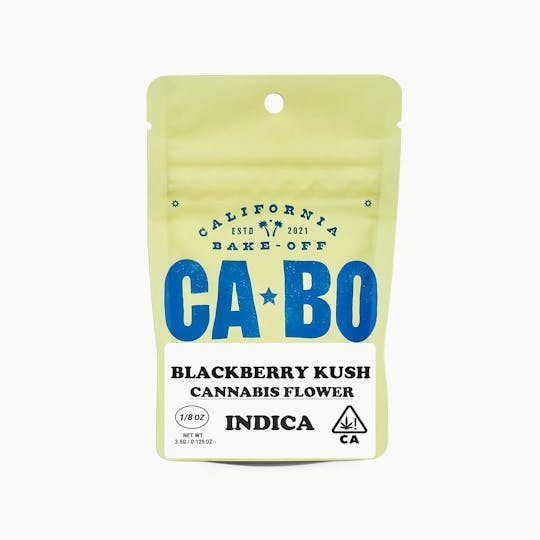 CABO - CABO 3.5g Flower - Blackberry Kush - Indica - 1