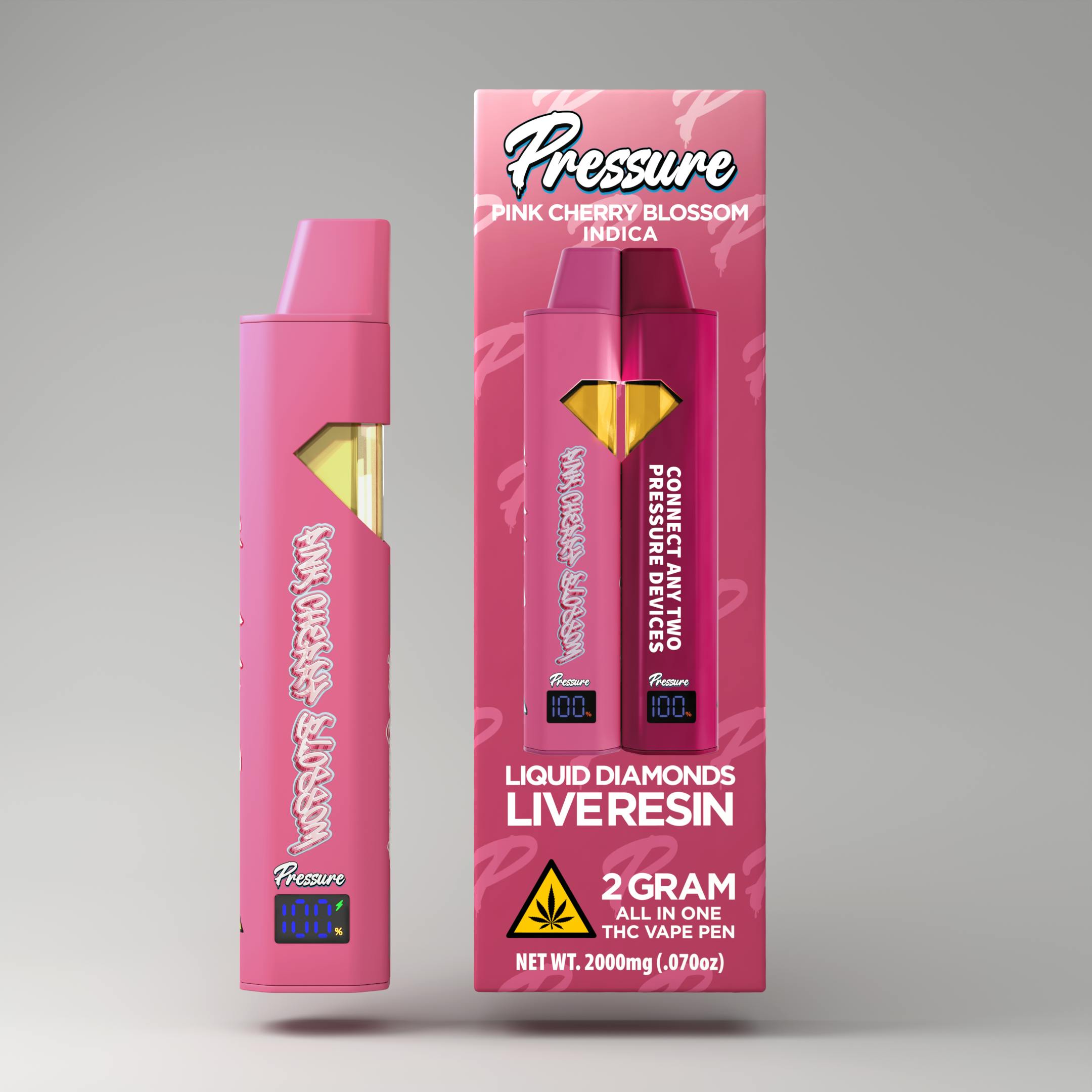 Pressure Extracts - Pressure Extracts | Pink Cherry Blossom | All In One | 2G - 1