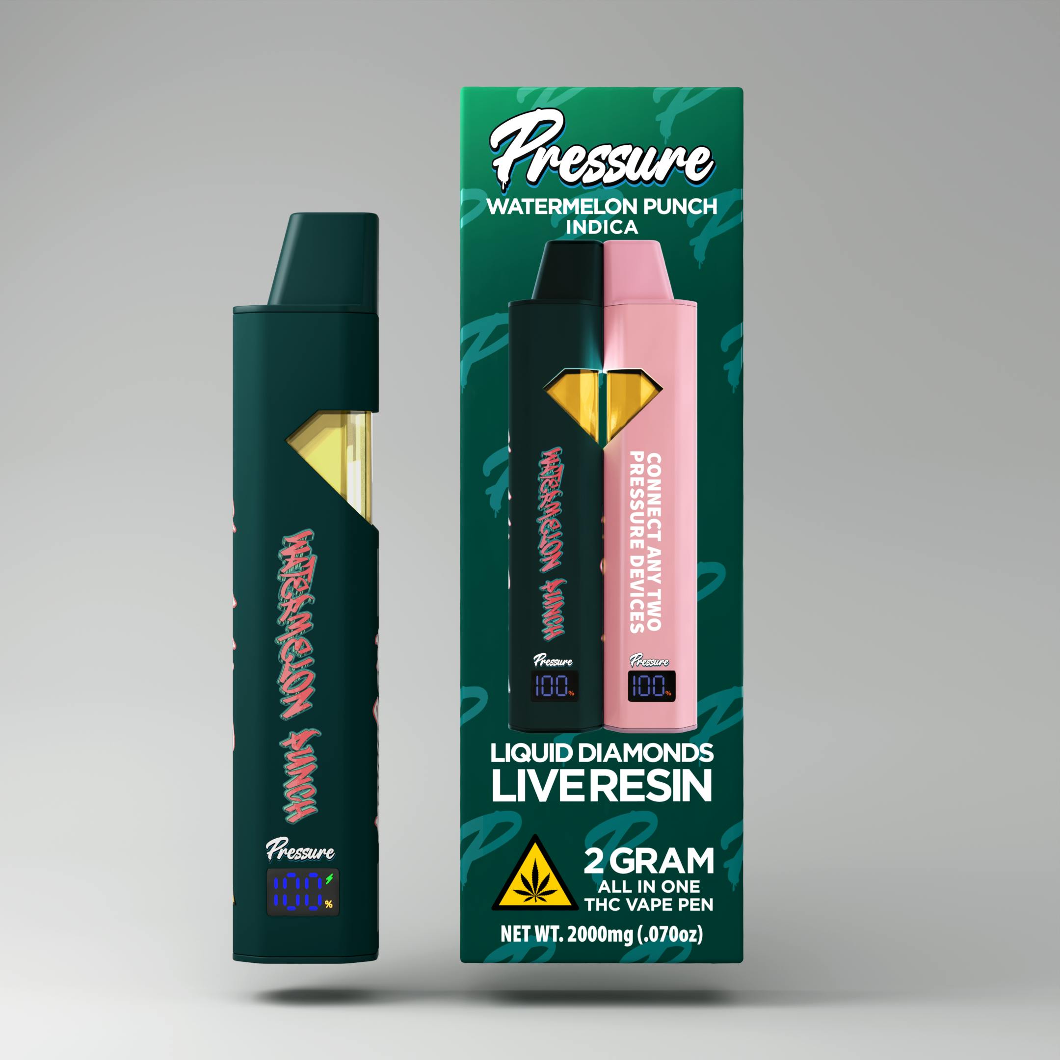Pressure Extracts - Pressure Extracts | Watermelon Punch | All In One | 2G - 1