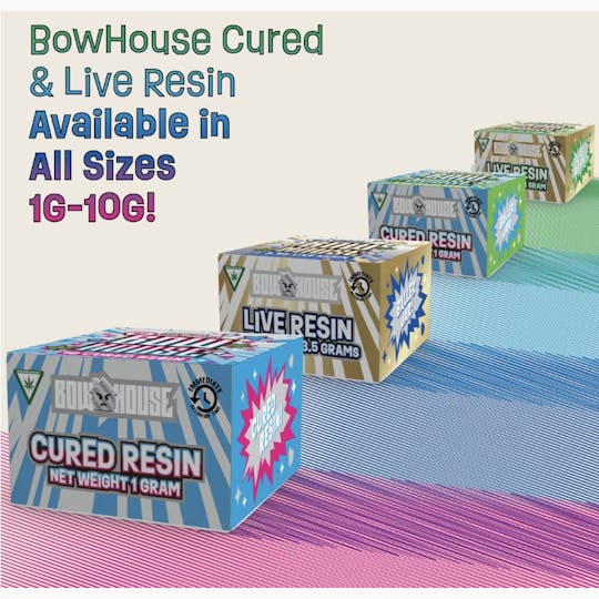 BowHouse - BowHouse | Rainbow Runtz | Cured Resin | 1G - 1