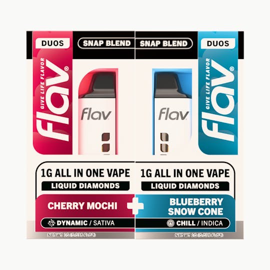 Flav - Cherry Mochi - Liquid Diamonds Duo Snap Blend - 1g - Sativa - 1