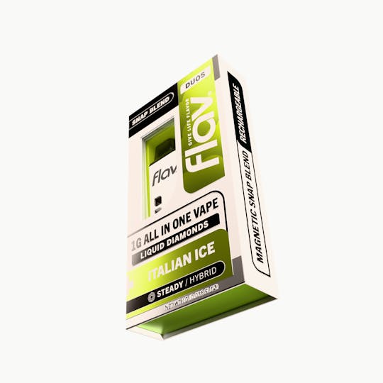 Flav - Italian Ice - Liquid Diamonds Duo Snap Blend - 1g - Hybrid - 1