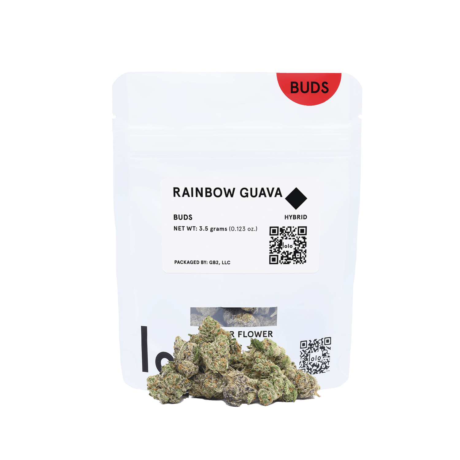 lolo - lolo | Rainbow Guava | Indoor Buds | 3.5g - 1
