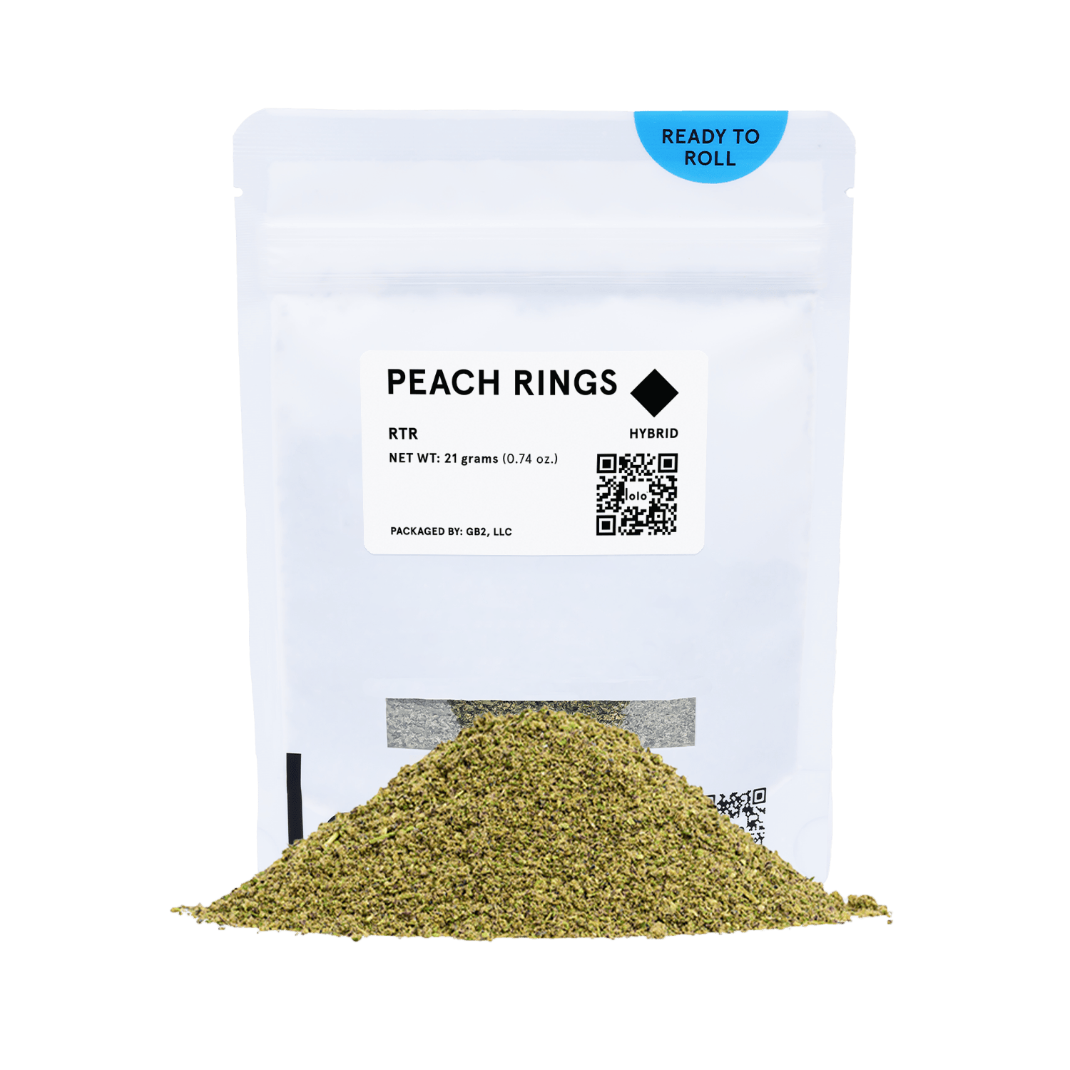 lolo - lolo | Peach Rings | Indoor Ready To Roll | 21g - 1