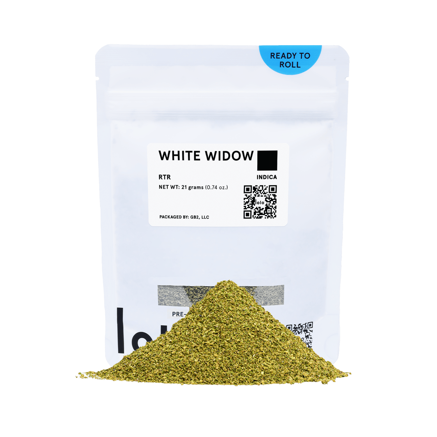 lolo - lolo | White Widow | Indoor Ready To Roll | 21g - 1