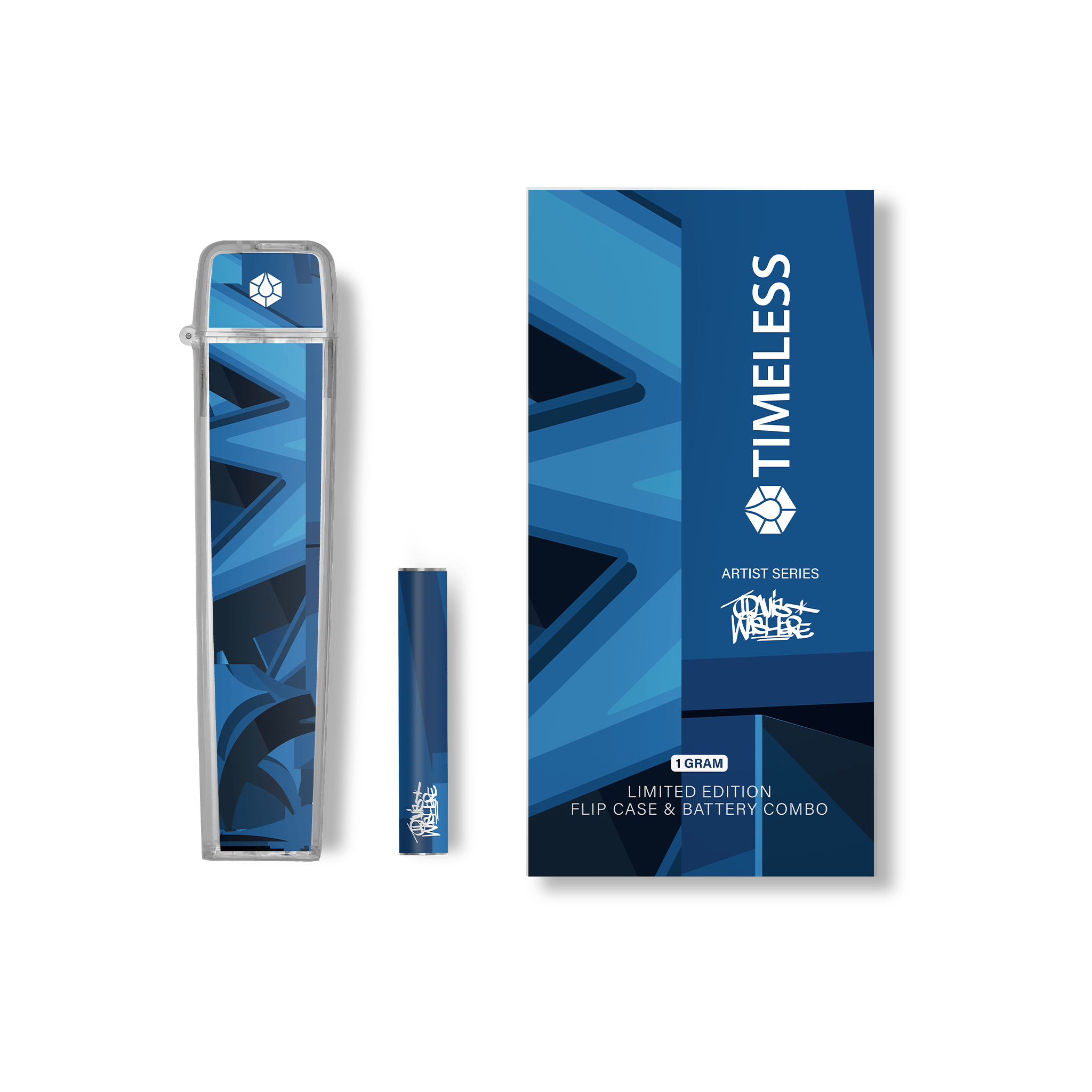 Timeless Vapes - Trav Flip Case & Battery Combo | Battery | 1g - 1