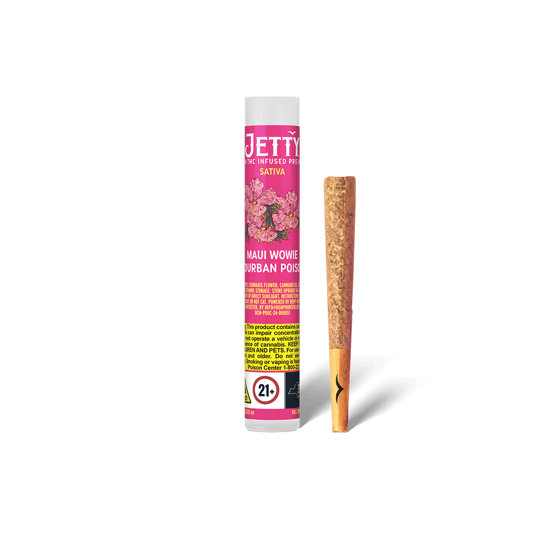 Jetty Extracts - NY Maui Wowie x Durban Poison | Infused Joint | 1g - 1