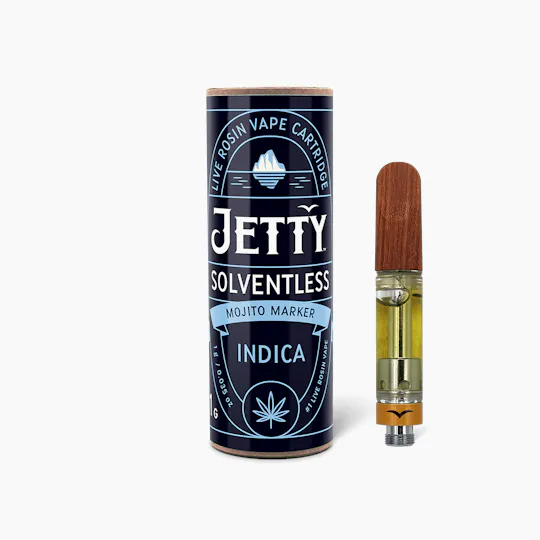 Jetty Extracts - NY Mojito Marker | Live Rosin Cartridge | 1g - 1